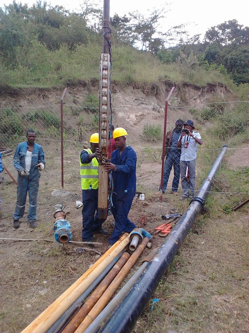 solar pump installation